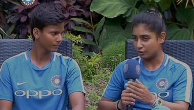 Mithali Raj in conversation with Deepti Sharma