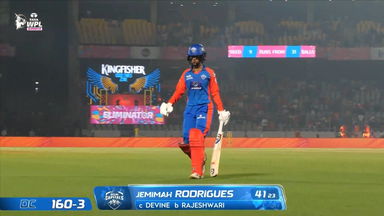 Wicket: Eliminator, Gujarat Giants vs Delhi Capitals, WPL 2026: Jemimah Rodrigues Wicket