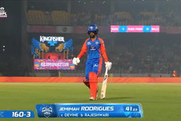 Wicket: Eliminator, Gujarat Giants vs Delhi Capitals, WPL 2026: Jemimah Rodrigues Wicket