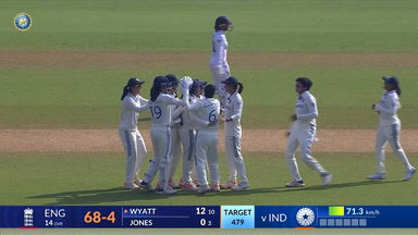 IND-W vs ENG-W 2023, 1st Test: ENG-W 2nd Innings Fall of Wickets