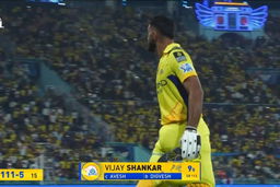 IPL 2025 M30: LSG vs CSK - Vijay Shankar Wicket
