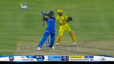 Q2: CSK vs DC – Sherfane Rutherford Six