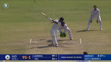 IND vs ENG 2024, 3RD Test: Yashasvi Jaiswal Six