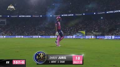 M23: GT vs RR – Dhruv Jurel Wicket