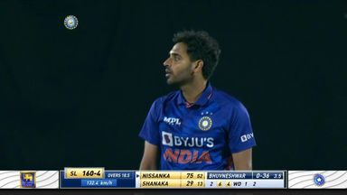 IND vs SL 2022, 2ND T20I: Fall of Wickets