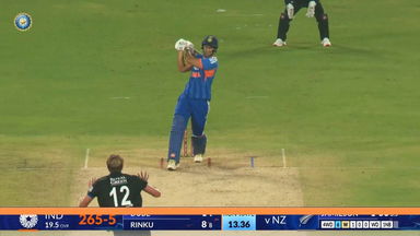 IND vs NZ 2026, 5th T20I: Shivam Dube Six