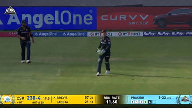 IPL 2025 M67: GT vs CSK - Dewald Brevis Wicket