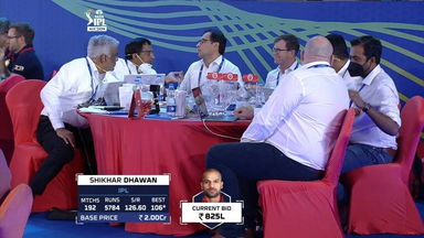 Shikhar Dhawan goes the Punjab Kings' way for INR 8.25 Crore