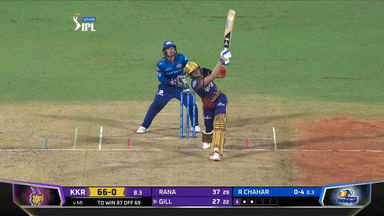 M05: KKR vs MI – Shubman Gill Six