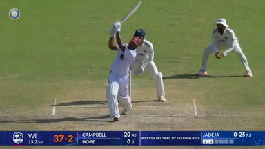 IND vs WI 2025, 2nd Test: John Campbell Six