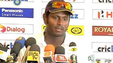 SL vs India, 3rd Test - Day 5 : Angelo Mathews press conference