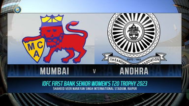 Senior Women's T20 Trophy 2023 PQF 2: Mumbai vs Andhra: Match Highlights