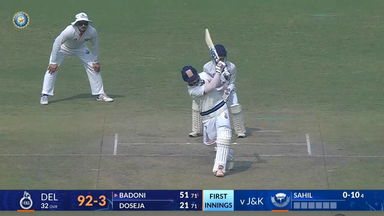 Ranji Trophy 2025-26, Delhi vs J&K, Day 1: Match Highlights