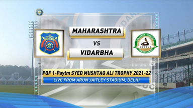 Syed Mushtaq Ali Trophy 2021-22 Pre QF1, Maharashtra vs Vidarbha: Match Highlights