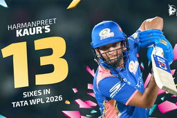 All 13 Sixes by Harmanpreet Kaur in TATA WPL 2026