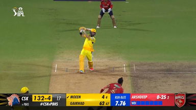 M49: CSK vs PBKS – Moeen Ali Six