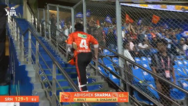 IPL 2026 M41: MI vs SRH - Abhishek Sharma Wicket