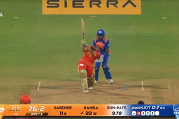 Six: Match 6, Mumbai Indians vs Gujarat Giants, WPL 2026: Kanika Ahuja Six