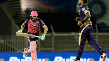 Buttler runs 4 - gets 4