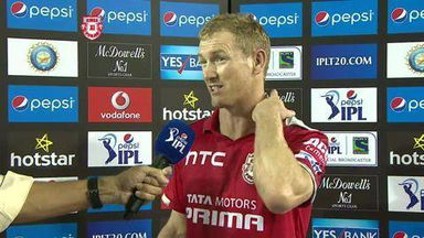 M35: KXIP vs MI – George Bailey Interview