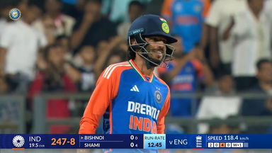 IND vs ENG 2025, 5th T20I: Ravi Bishnoi Wicket
