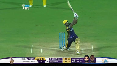 M05: CSK vs KKR – Andre Russell Six