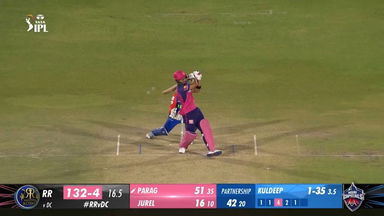M09: RR vs DC – Riyan Parag Six