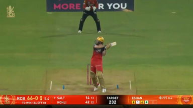 IPL 2025 M65: RCB vs SRH - Phil Salt Six