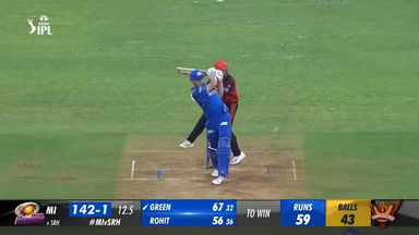 M69: MI vs SRH –  Cameron Green  Six