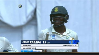 IND vs SA 2019, 1st Test, Day 4: Kagiso Rabada Wicket
