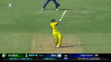 IND vs AUS 2023, 1ST ODI: Josh Inglis Six