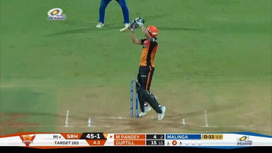 M51: MI vs SRH – Manish Pandey Six