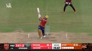 M69: SRH vs PBKS – Rilee Rossouw Six