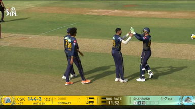 IPL 2025 M67: GT vs CSK - Shivam Dube Wicket