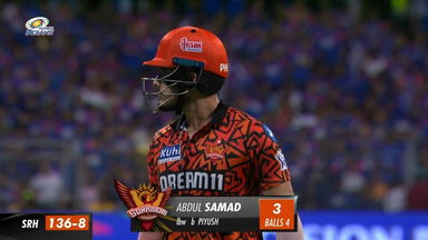 M55: MI vs SRH  – Abdul Samad Wicket