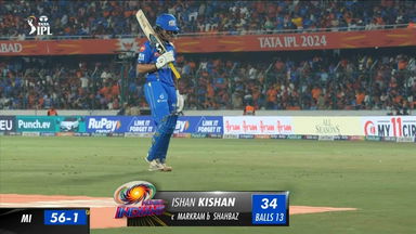 M08: SRH vs MI – Ishan Kishan Wicket