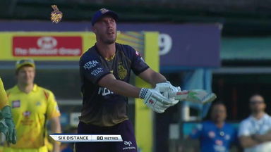 M29: KKR vs CSK – Chris Lynn Six