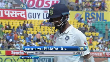 IND vs AUS 2017 - 4th Test day 4: C Pujara Wicket