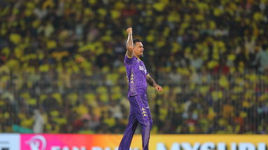 Castled! Sunil Narine's variation bamboozles Rahul Tripathi
