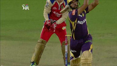 M60: KKR vs RCB – Yusuf Pathan Six