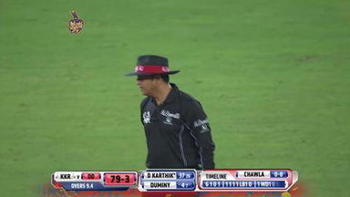 M6: KKR vs DD –  Dinesh Karthik Six