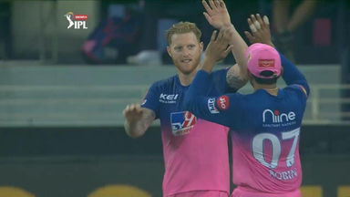 M54: KKR vs RR – Fall of Wickets