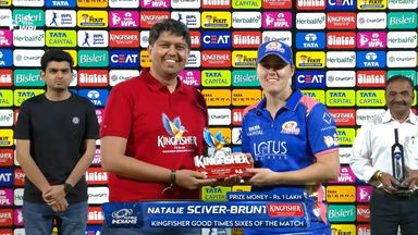 Kingfisher Good Times Sixes of the Match: Match 13, Delhi Capitals vs Mumbai Indians, WPL 2026: Nat Sciver-Brunt