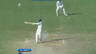 IND vs ENG 2016 - 5th Test day 4 : Ravindra Jadeja Six