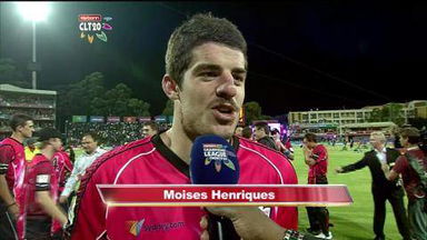 CLT20 2012 M23: LIO vs SYD – Interview - Moises Henriques