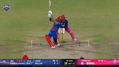 IPL 2026 M62: DC vs RR - Axar Patel Six