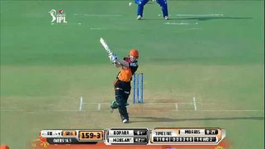 M41: RR vs SRH – Eoin Morgan Six
