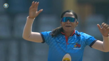 Senior Women's T20 Trophy 2024 QF1: Railways vs Mumbai: Fatima Jaffer's economical spell of 3/8
