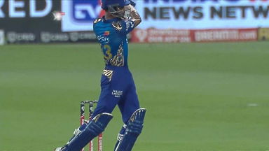 M05: KKR vs MI – Hardik Pandya Six