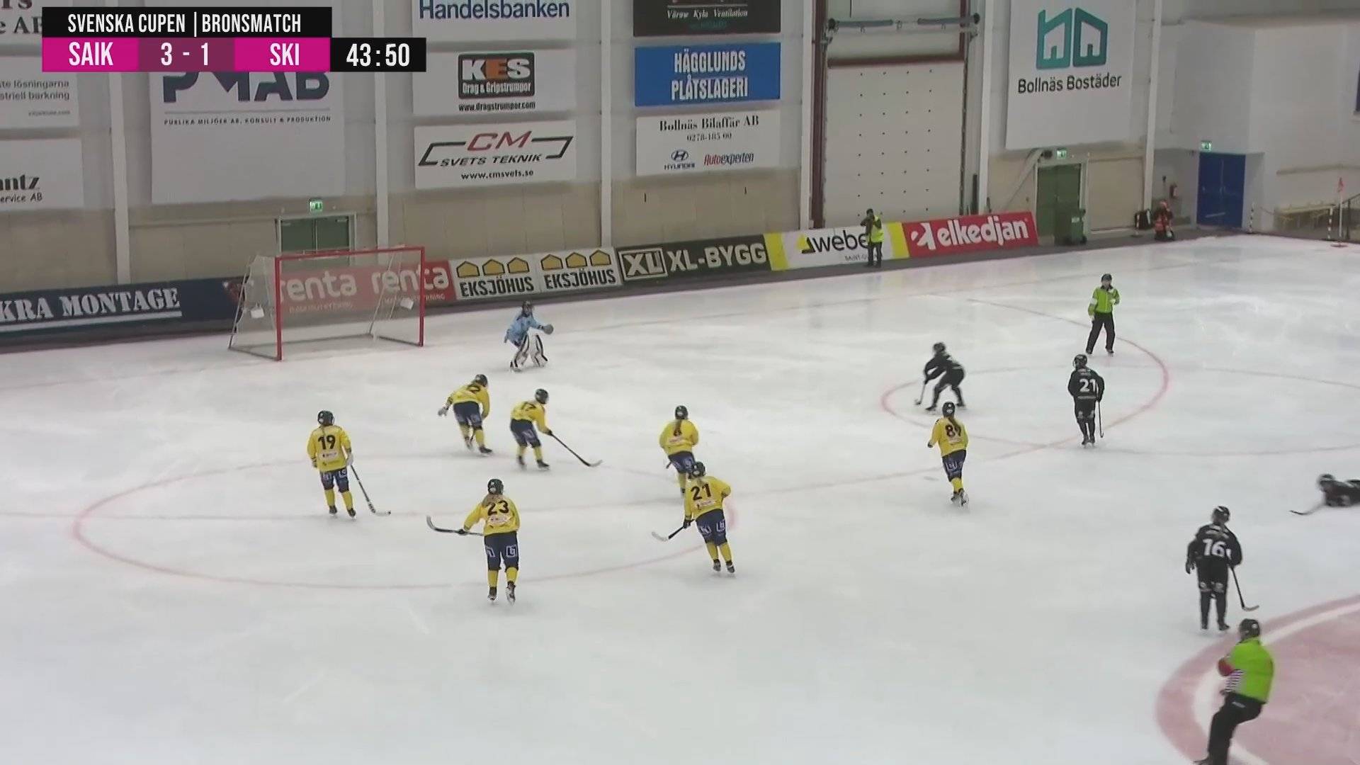 Highlights  Bronsmatch Damer: Sandviken - Skirö